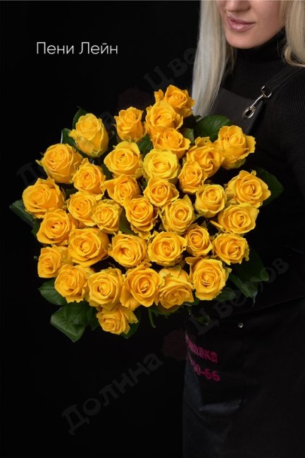 Букет из Розы Пени Лейн  (высота  60см)
