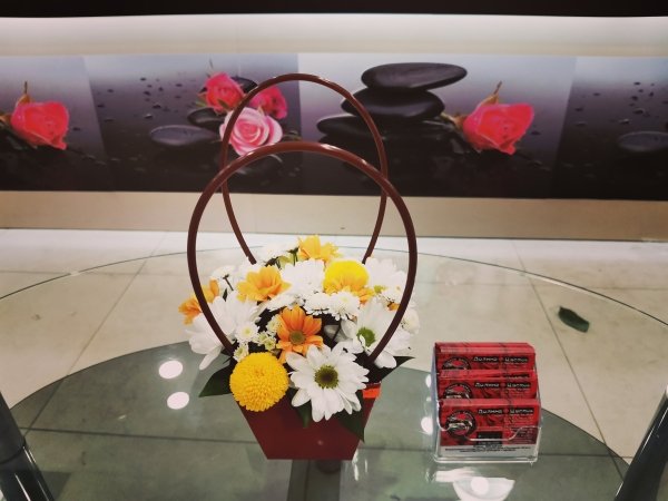 Сумочка с цветами