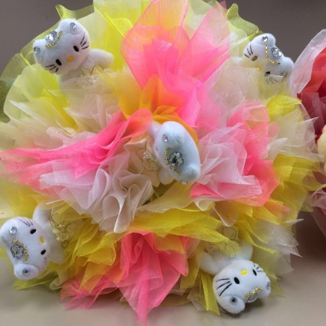 Букет из мягких игрушек